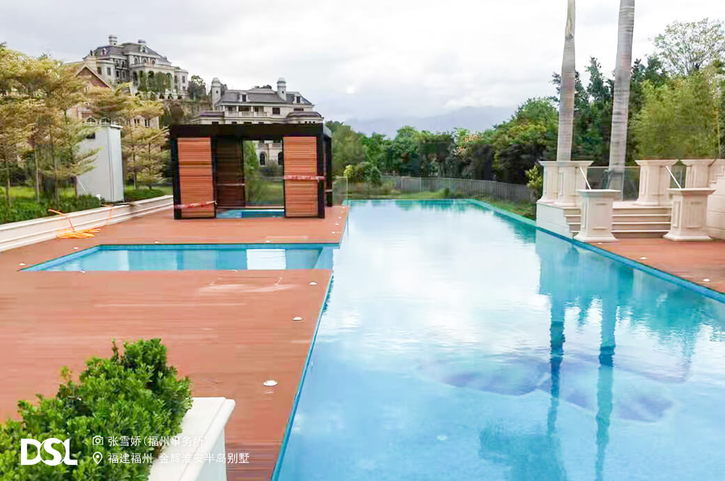 别墅泳池，室外泳池