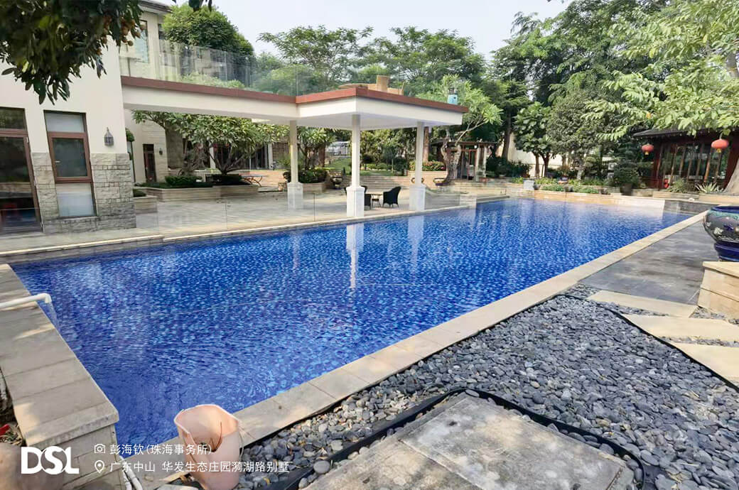 别墅泳池，室外泳池