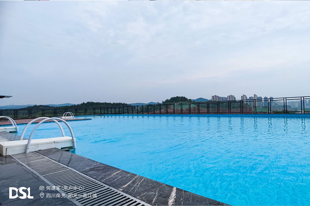 室外泳池，一体化过滤装备