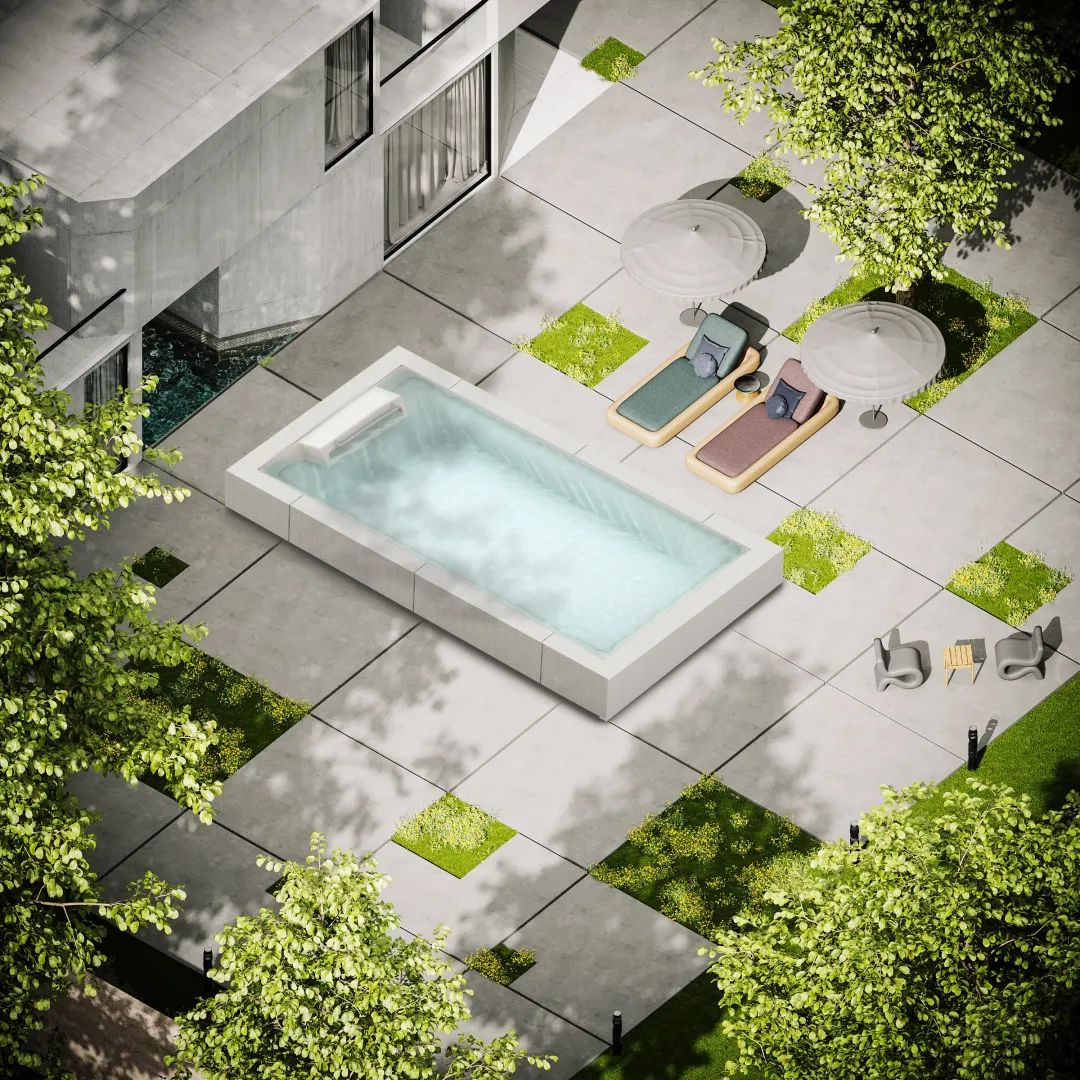 豪华别墅游泳池设计气概案例,豪华别墅游泳池设计气概,别墅游泳池设计气概